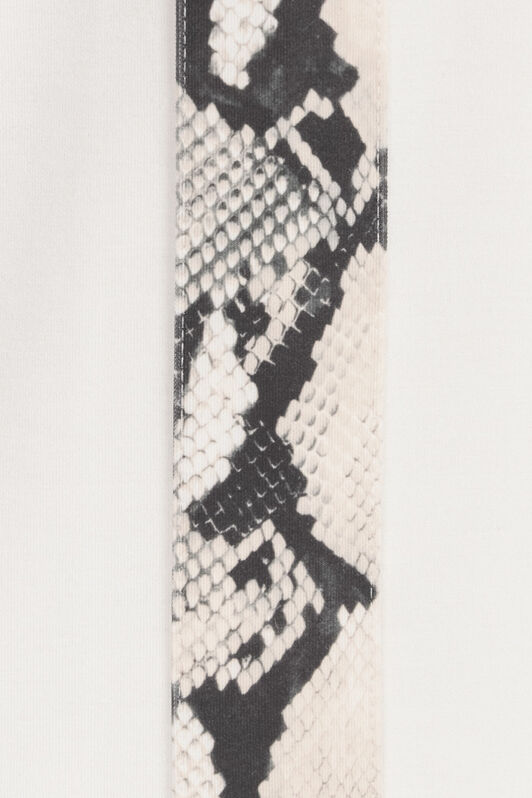 RC Trousers with snake bands Ivory OOT20A-CF054