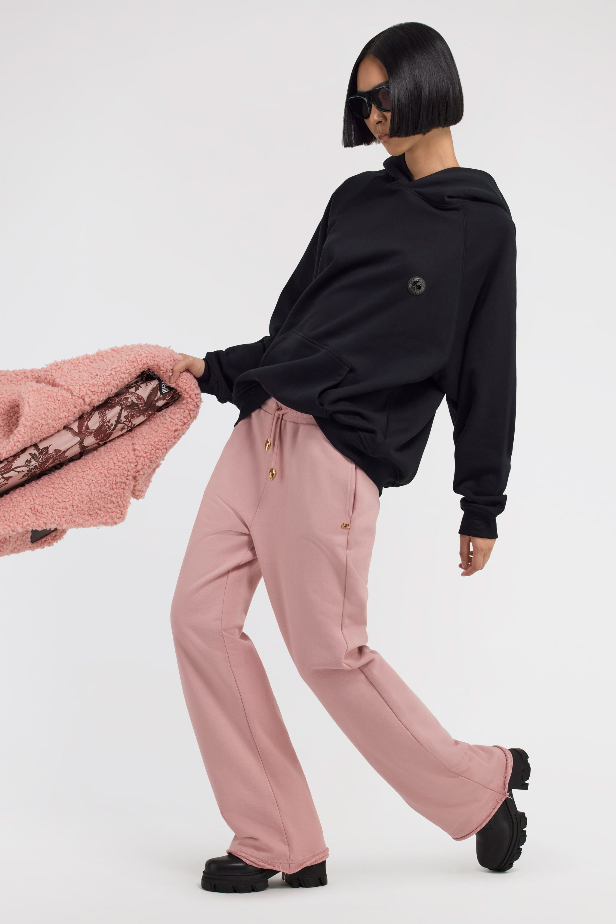 JC Just Cavalli Pants JC Just Cavalli Pants Rose TFT075-TF104