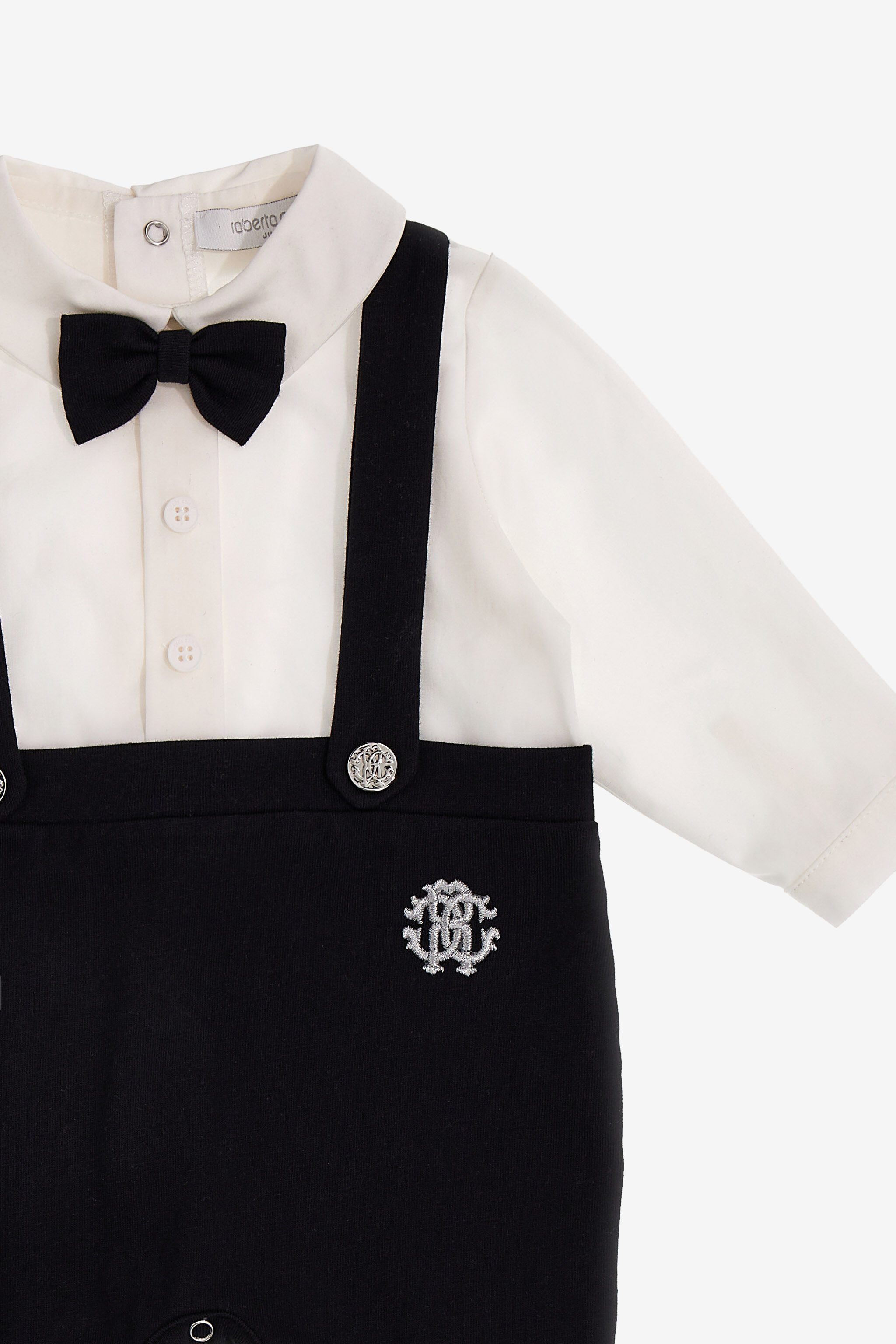 JU RC Monogram Babygrow set JU RC Monogram Babygrow set Black SJT826-JD001