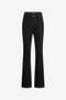 JC Pantalon Évasé Noir Avec Boucle BLACK VFT157-VF236