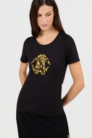 RC Schwarzes Slim-Fit T-Shirt BLACK TOT60A-JD003
