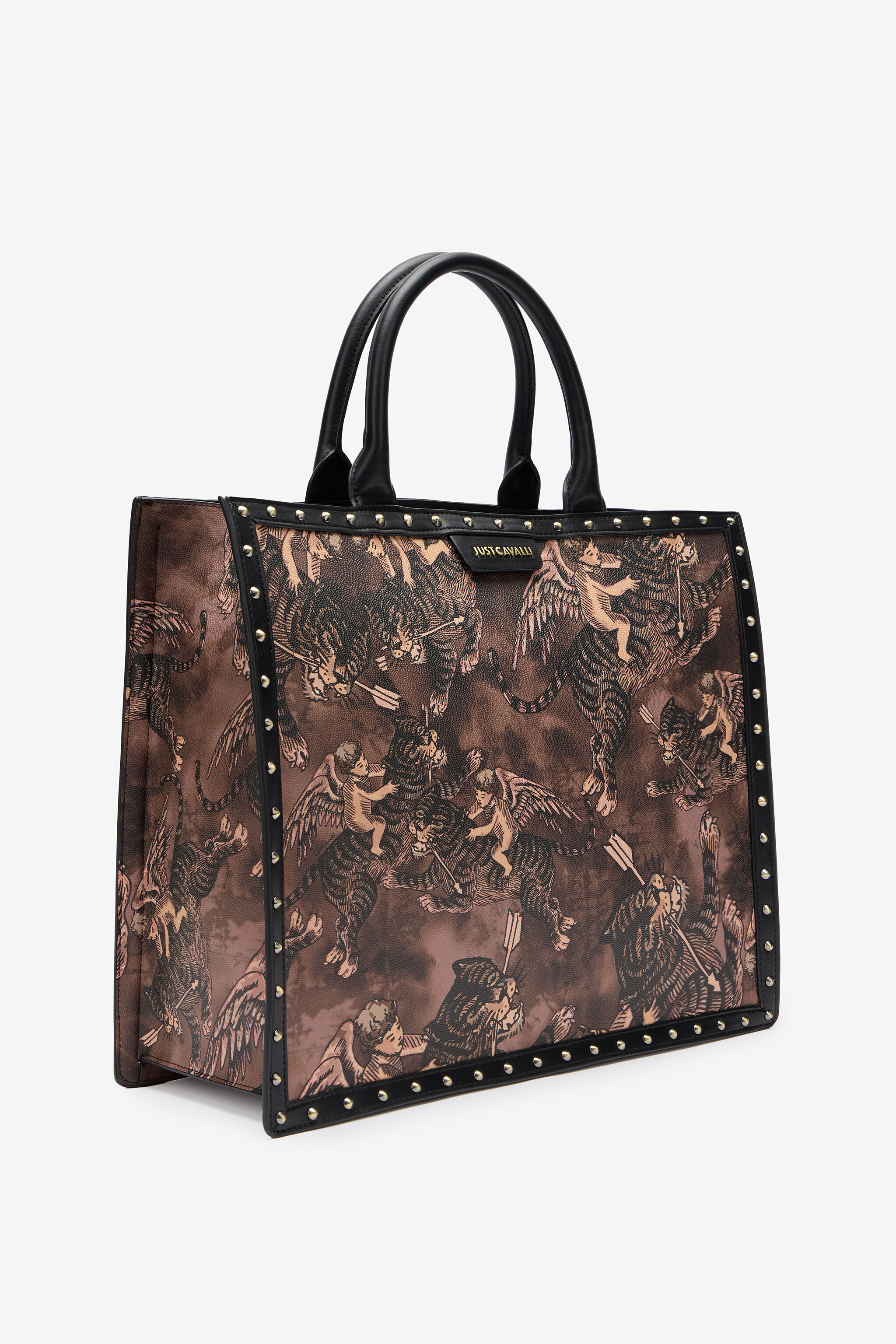 JC Borsa shopping con borchie JC Borsa shopping con borchie Marron SFB183-SF678