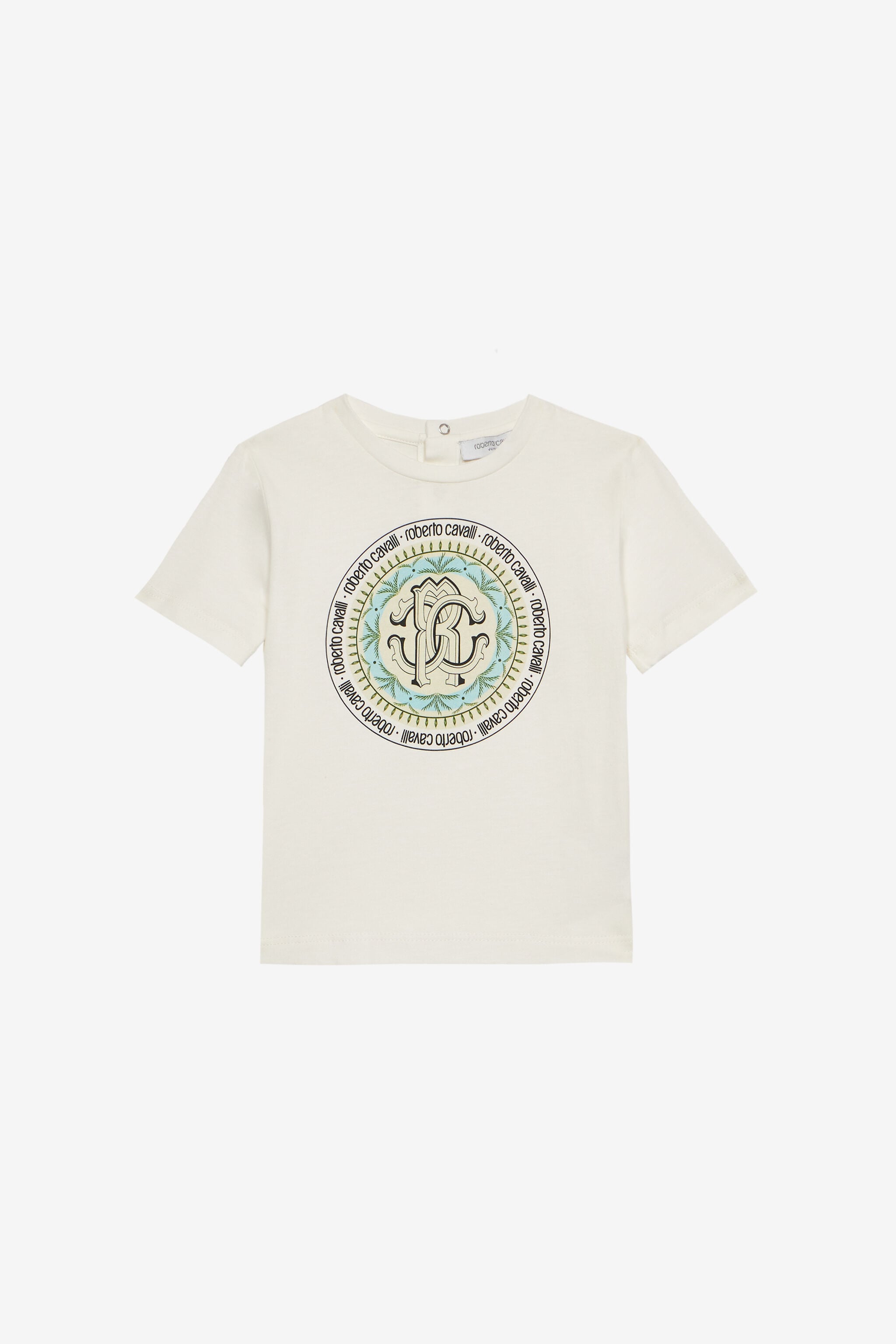 JU Camiseta Monograma RC Grande E Inscripción JU Camiseta Monograma RC Grande E Inscripción Blanco UJT610-JD001