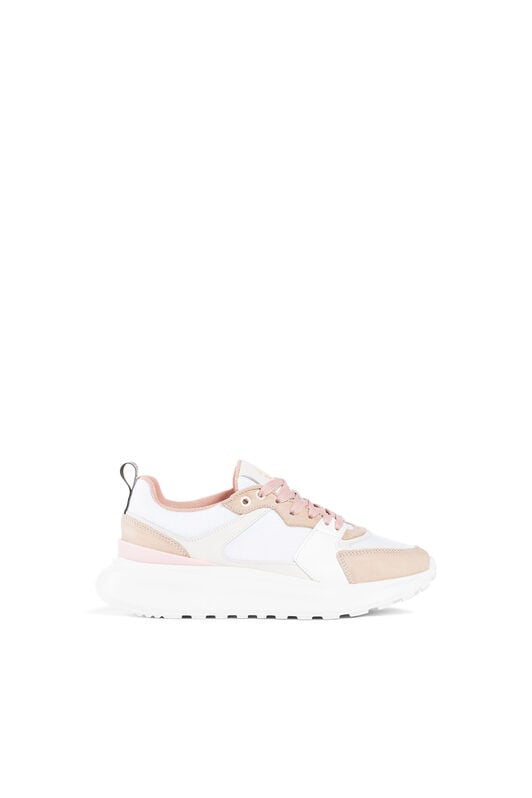 RC RC Monogram Sneakers RC RC Monogram Sneakers White/pink KOS00B-PNO02