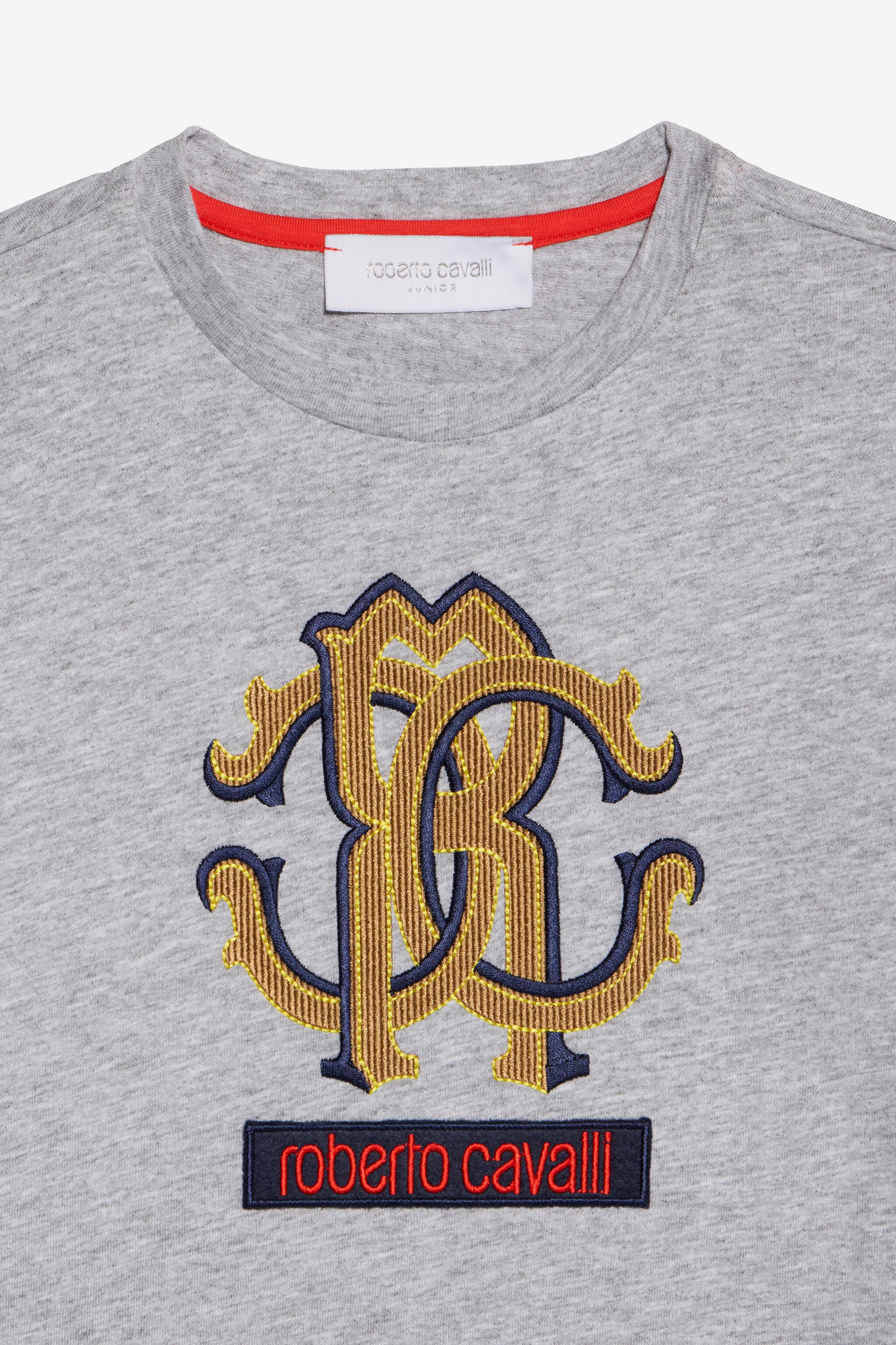 JU T-Shirt With Monogram RC GREY MELANGE VJT60F-JD001