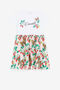 JU Vestido camisero estampado Blanco QJT113-JV025