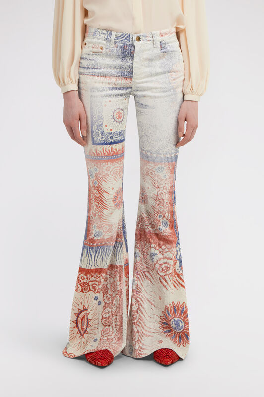 RC Bandana Print Jeans RC Bandana Print Jeans Blau TKJ205-DAN11