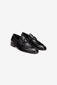 RC Black Leather Loafer BLACK WNS001-PZE13