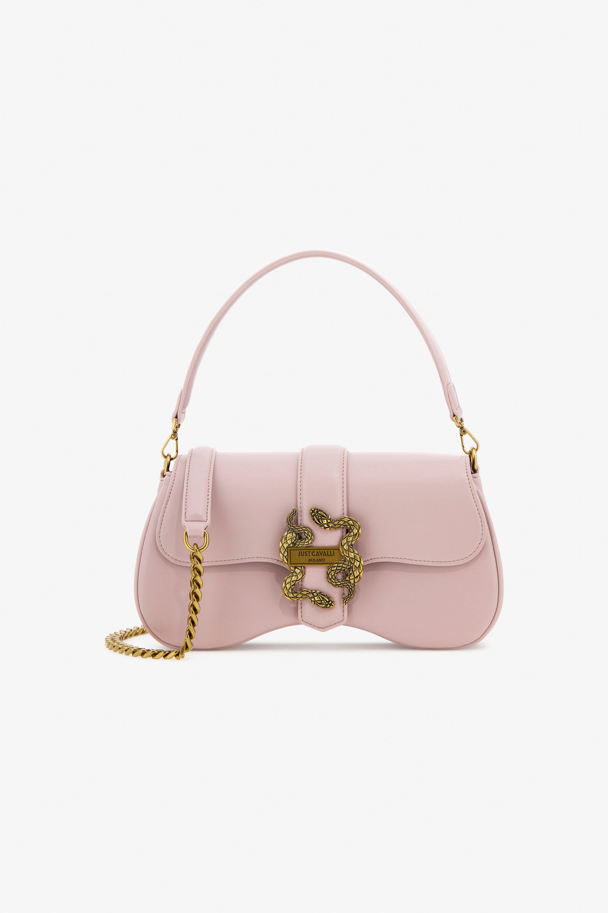 JC Just Cavalli Shoulder Bag Pink TFB030-TF395