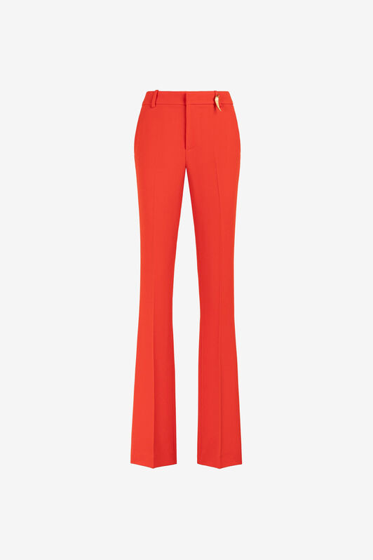 RC Tiger Tooth Flared Trousers RC Tiger Tooth Flared Trousers Orange OQT203-HR005