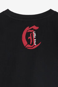 JC Panther Graphic T-Shirt BLACK XFT60K-JD003