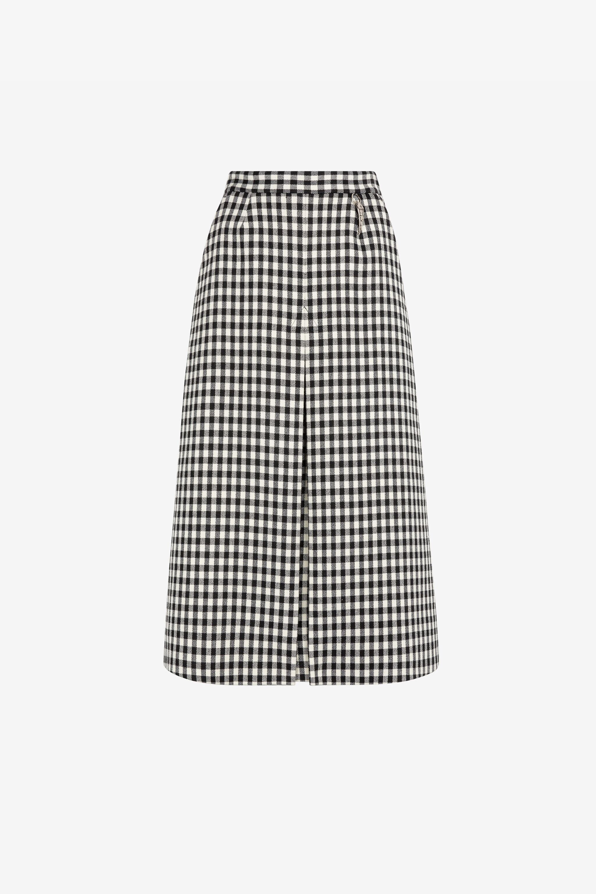 RC Gingham Skirt RC Gingham Skirt Black/White RKT307-FE033