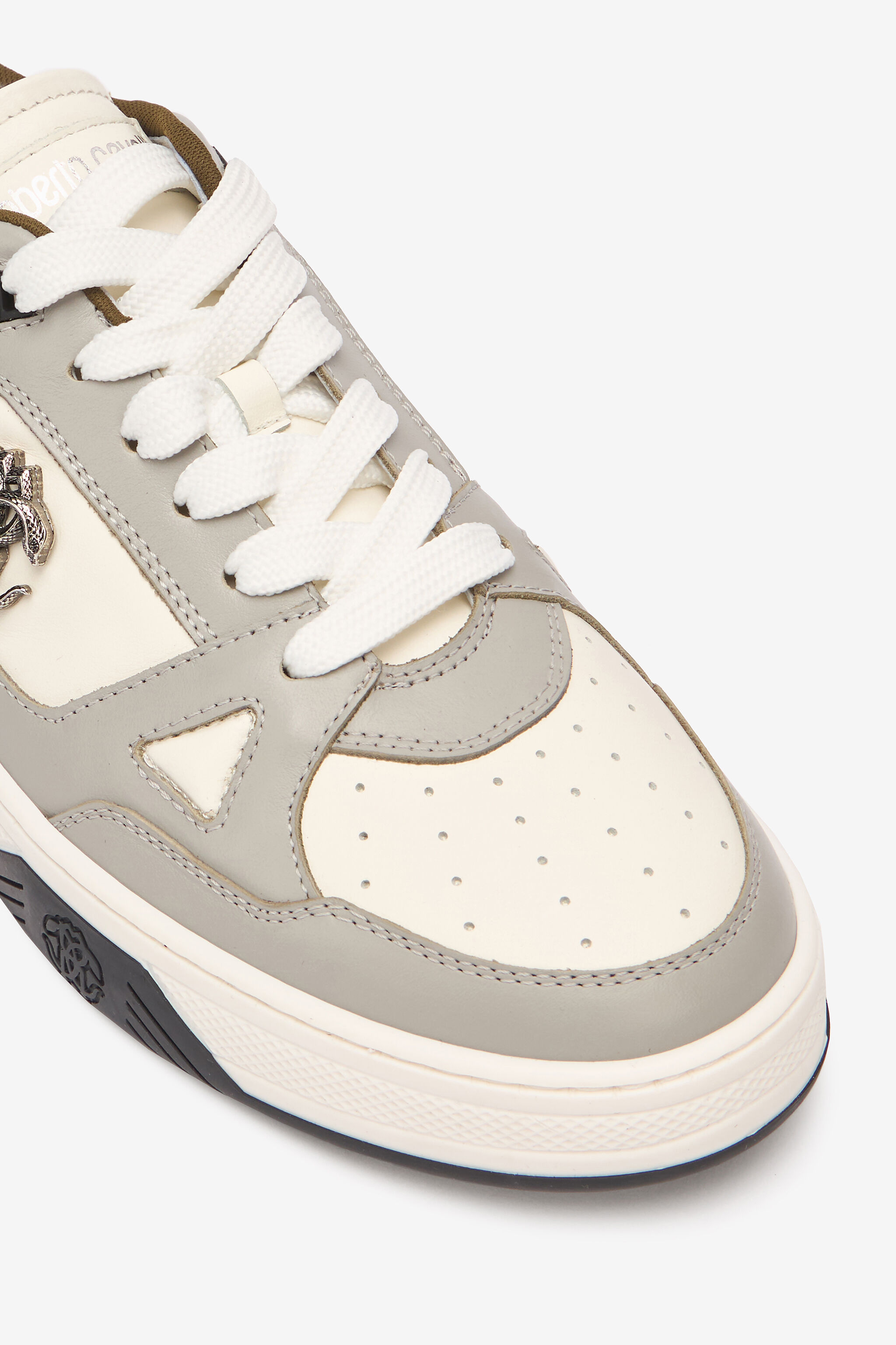 RC Sneakers With Mirror Snake Monogram GRIGIO/NERO SRS044-PZA90