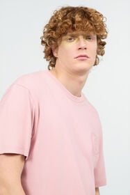 JC T-Shirt With JC Monogram Pink UFT053-UF073