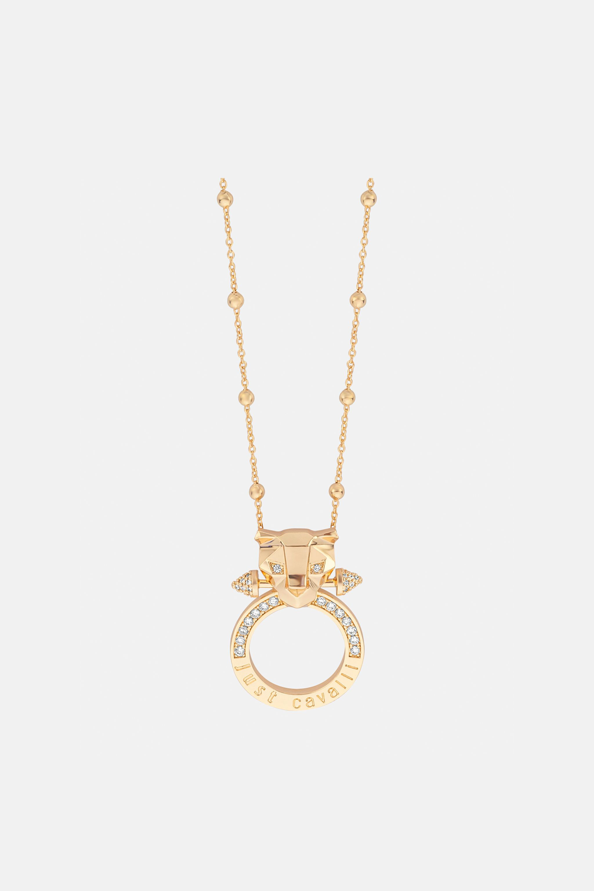 JC Just Cavalli Necklace JC Just Cavalli Necklace GOLD PT0068-PT128