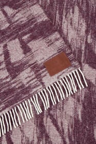 HO Jacquard à Carreaux Savanna BURGUNDY VALH07-IH016