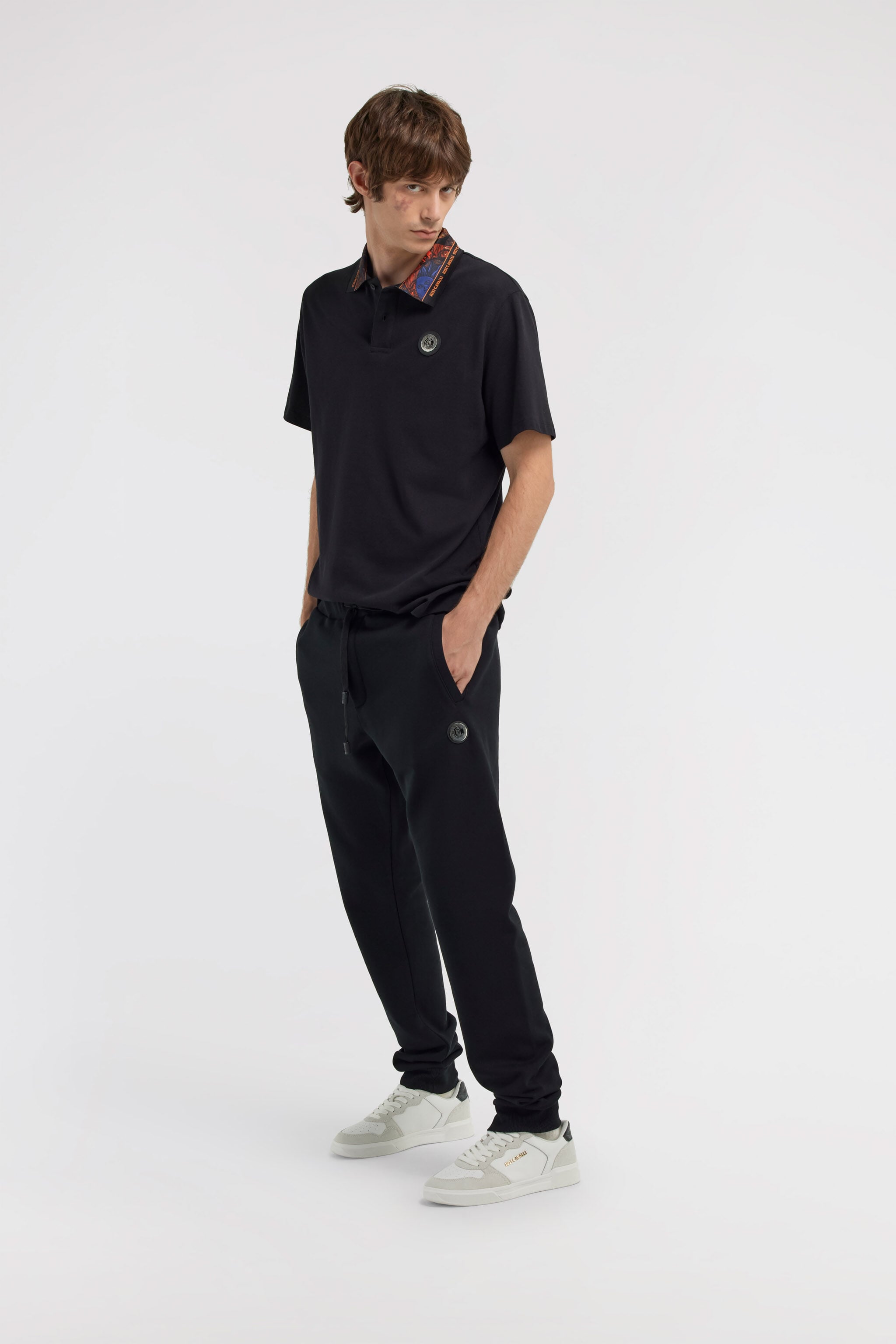 JC Just Cavalli Pants Noir TFT007-TF008