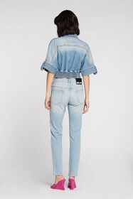JC Just Cavalli Straight-Leg Jeans SKY BLUE Q61390-Q0293