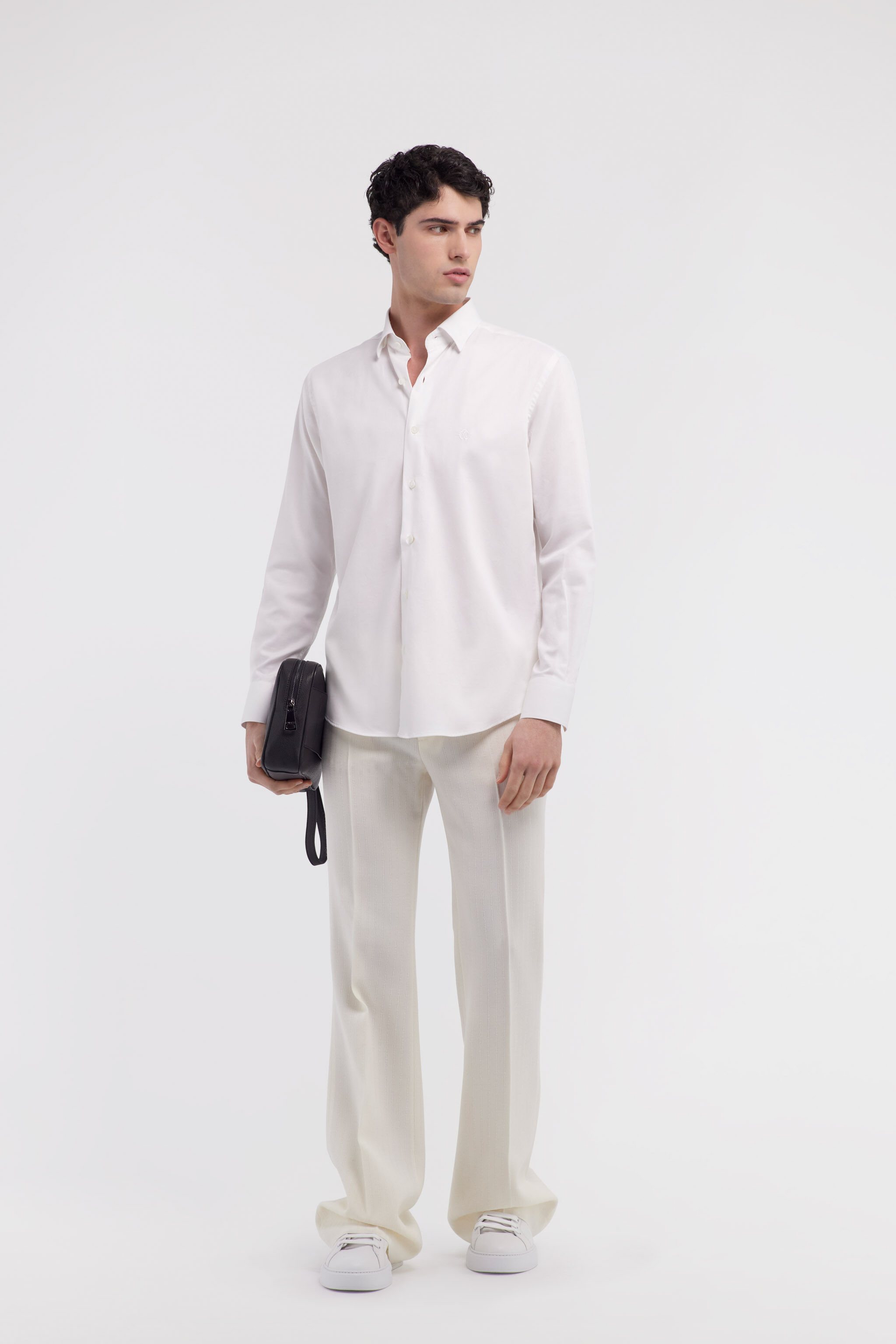 RC Shirt with Monogram RC White JST70B-CO015