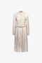 RC Robe Midi Imprimé Ice Feathers RC Robe Midi Imprimé Ice Feathers Blanc SWT117-6DL74