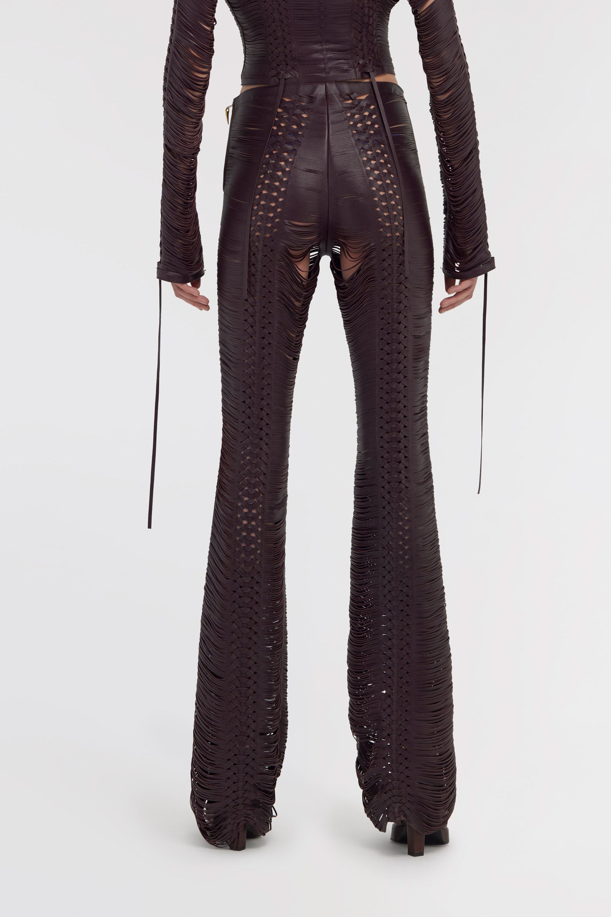 RC Leather pants Schwarz SWP201-PN002
