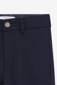 JU Pantalón elegante en azul marino BLUE MEDVL XJT20V-FEC20