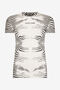 RC T-Shirt Imprimé Zebra WHITE/BLACK ZEBRA SOT60N-JV001