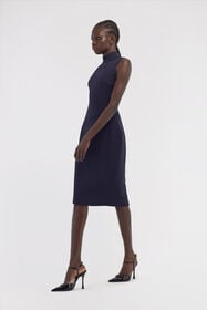 RC Sleeveless dress with RC Dark blue NOT10A-KU014