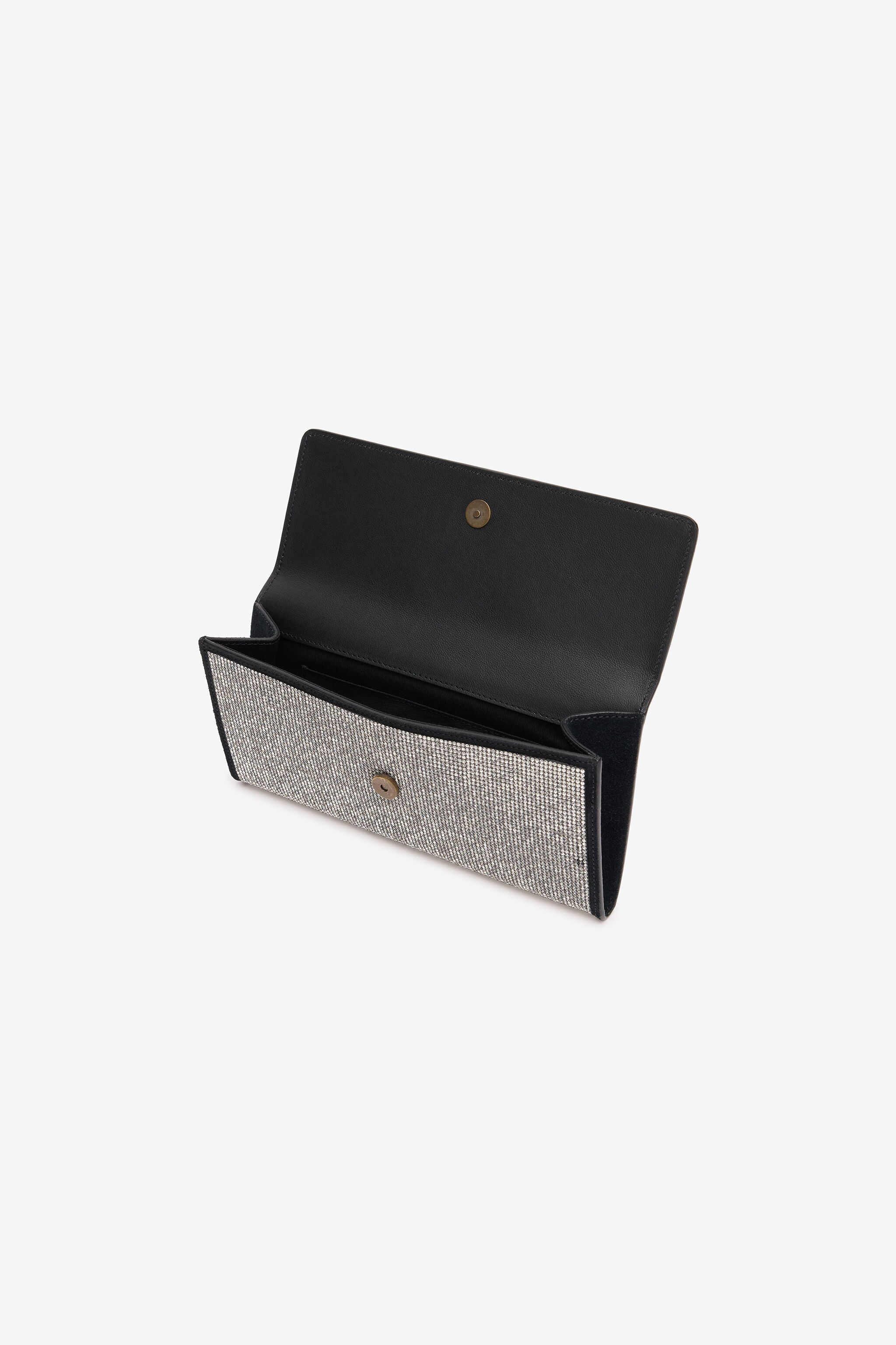 RC Clutch With Crystals And Mirror Snake Monogram RC Clutch With Crystals And Mirror Snake Monogram CRYSTAL POB00D-PZO09