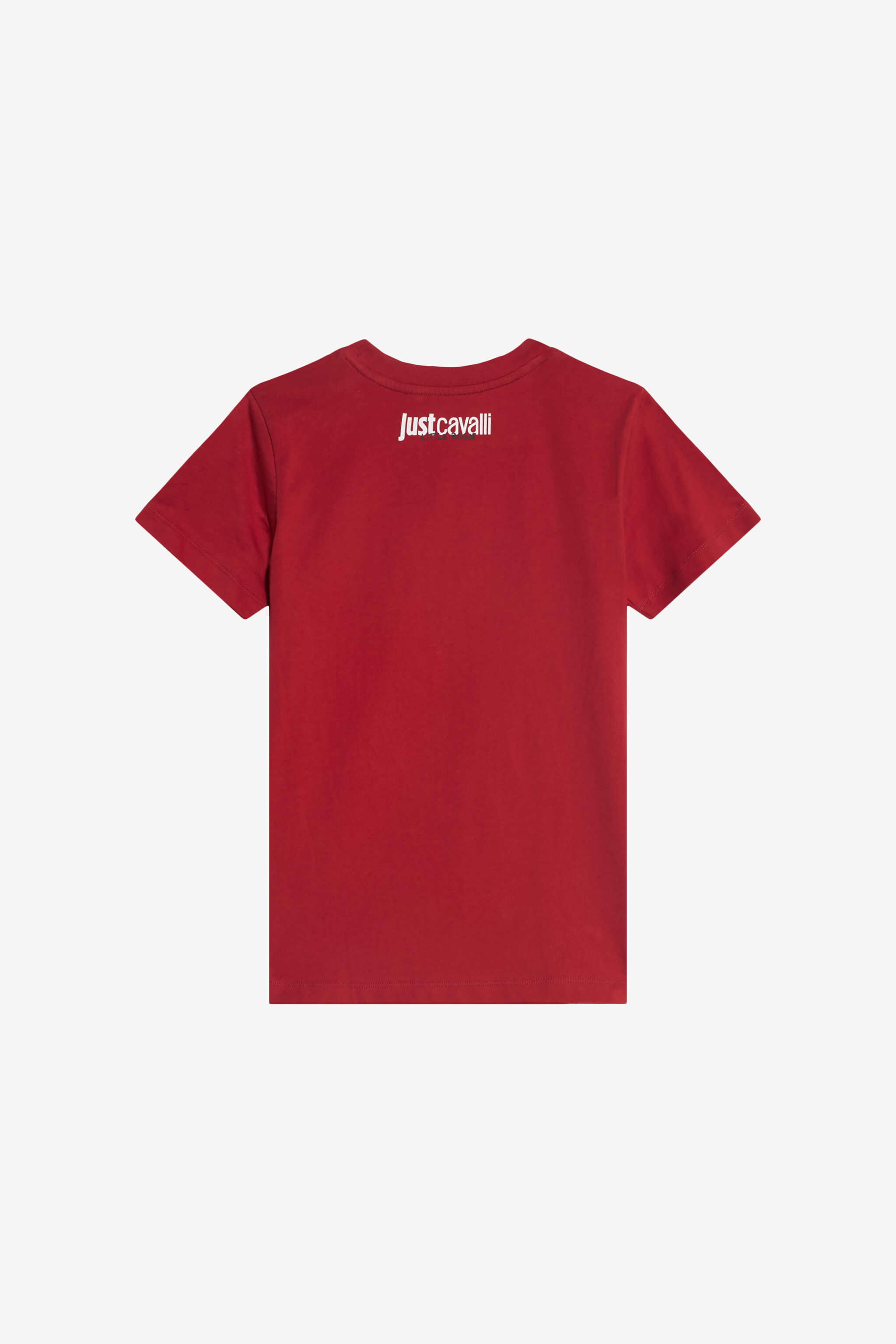 JC Just Cavalli Kids Red Logo Tee JC Just Cavalli Kids Red Logo Tee RED XFT60H-JD003