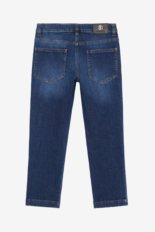 JU Distressed-Effect Jeans JU Distressed-Effect Jeans Dark blue UJJ20D-DS015