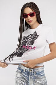 JC Just Cavalli T-shirt White SFT073-SF918