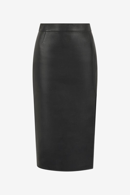 RC Plain midi skirt RC Plain midi skirt Black TWP300-PN001