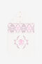 JU Nido para bebé con monograma RC y estampado Filigree JU Nido para bebé con monograma RC y estampado Filigree Rosa RJT804-JD001