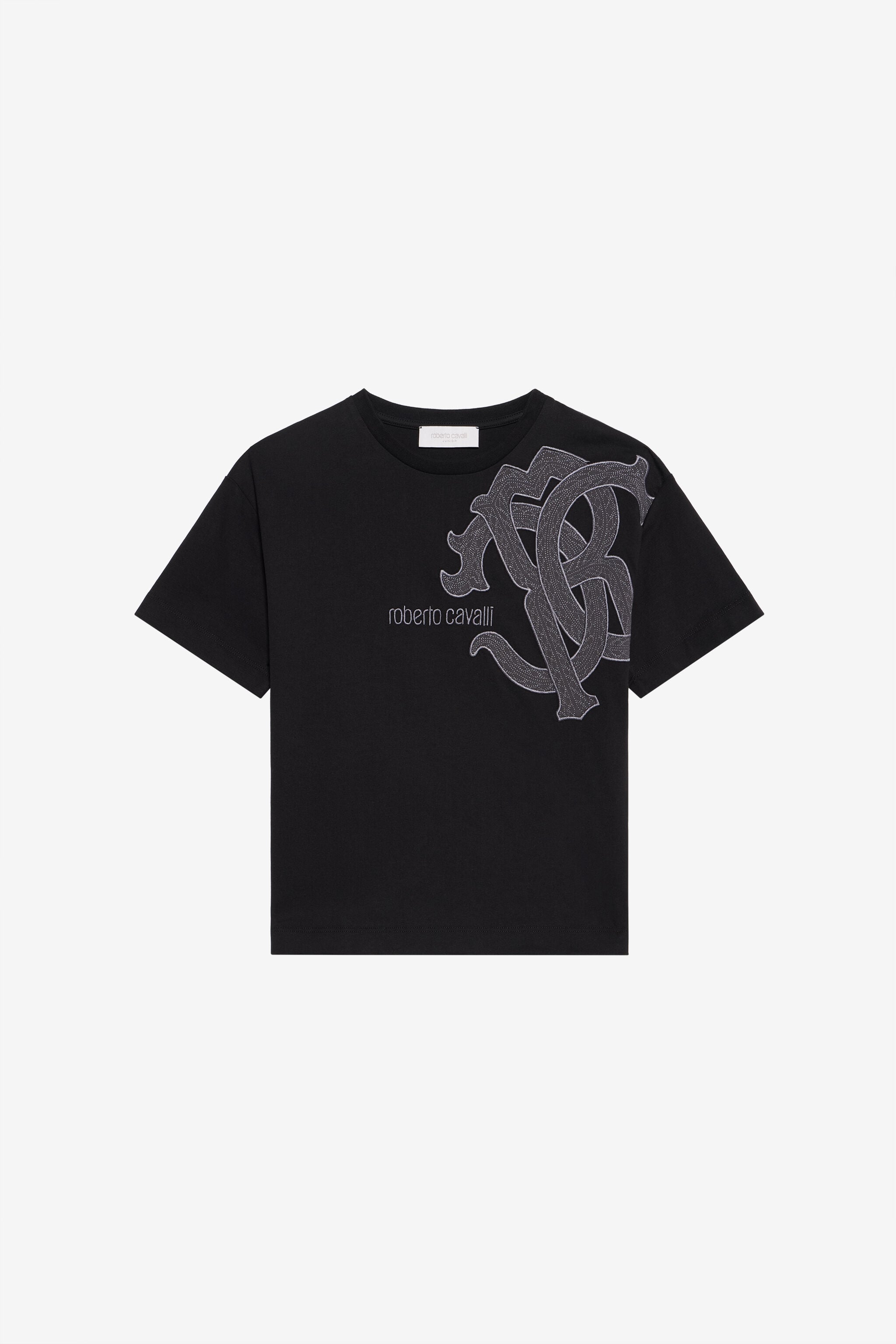 JU T-Shirt with Logo JU T-Shirt with Logo BLACK XJT62P-JD003