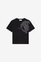 JU T-Shirt with Logo JU T-Shirt with Logo BLACK XJT62P-JD003