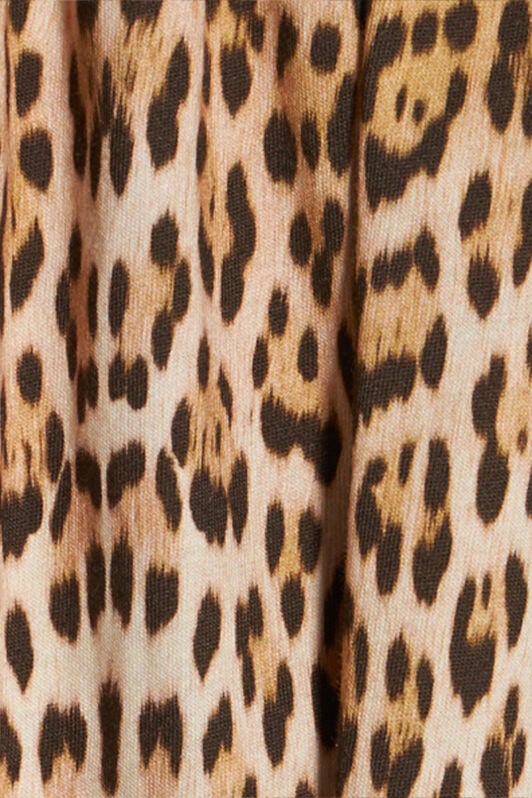 JU Kleid Aus Baumwolle Mit Rock Jaguar Skin JU Kleid Aus Baumwolle Mit Rock Jaguar Skin MILKY/NATURAL UJT10K-JD001