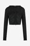 RC Cardigan Court Noir À Nouer RC Cardigan Court Noir À Nouer BLACK XQM901-MH012