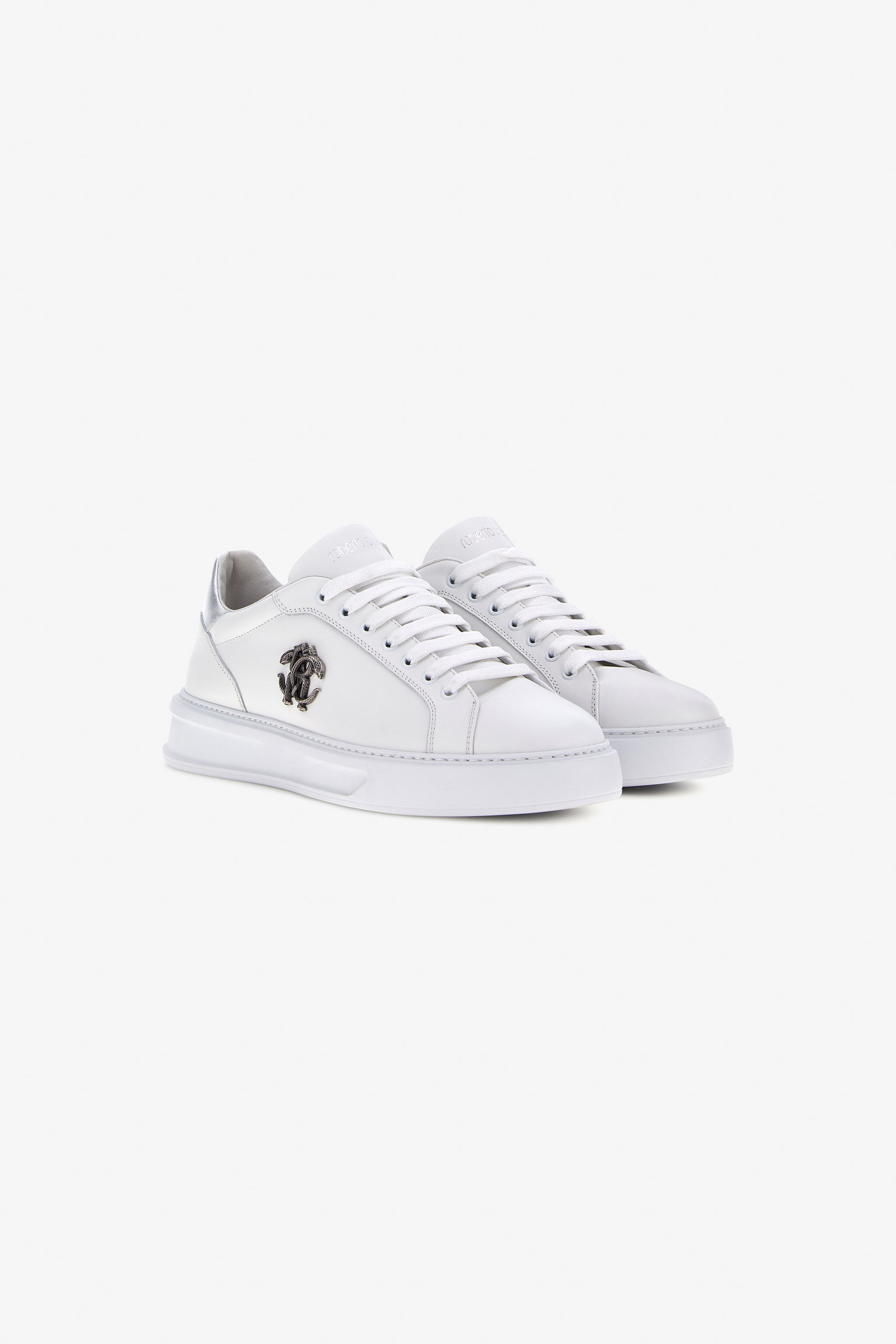 RC Sneakers with Monogram RC RC Sneakers with Monogram RC White/Gray SRS099-PZB23