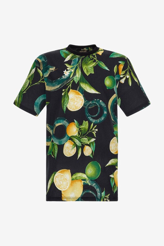 RC Lemon print t-shirt RC Lemon print t-shirt Black SRT61H-3PH90