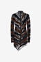 RC Embroidered dress with inserts RC Embroidered dress with inserts Brown RWR123-RP003