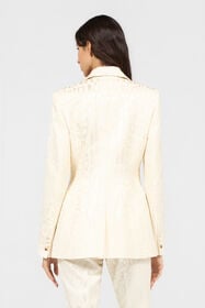 RC Ivory Jacket With Jaguar Motif IVORY XQT401-TJ033