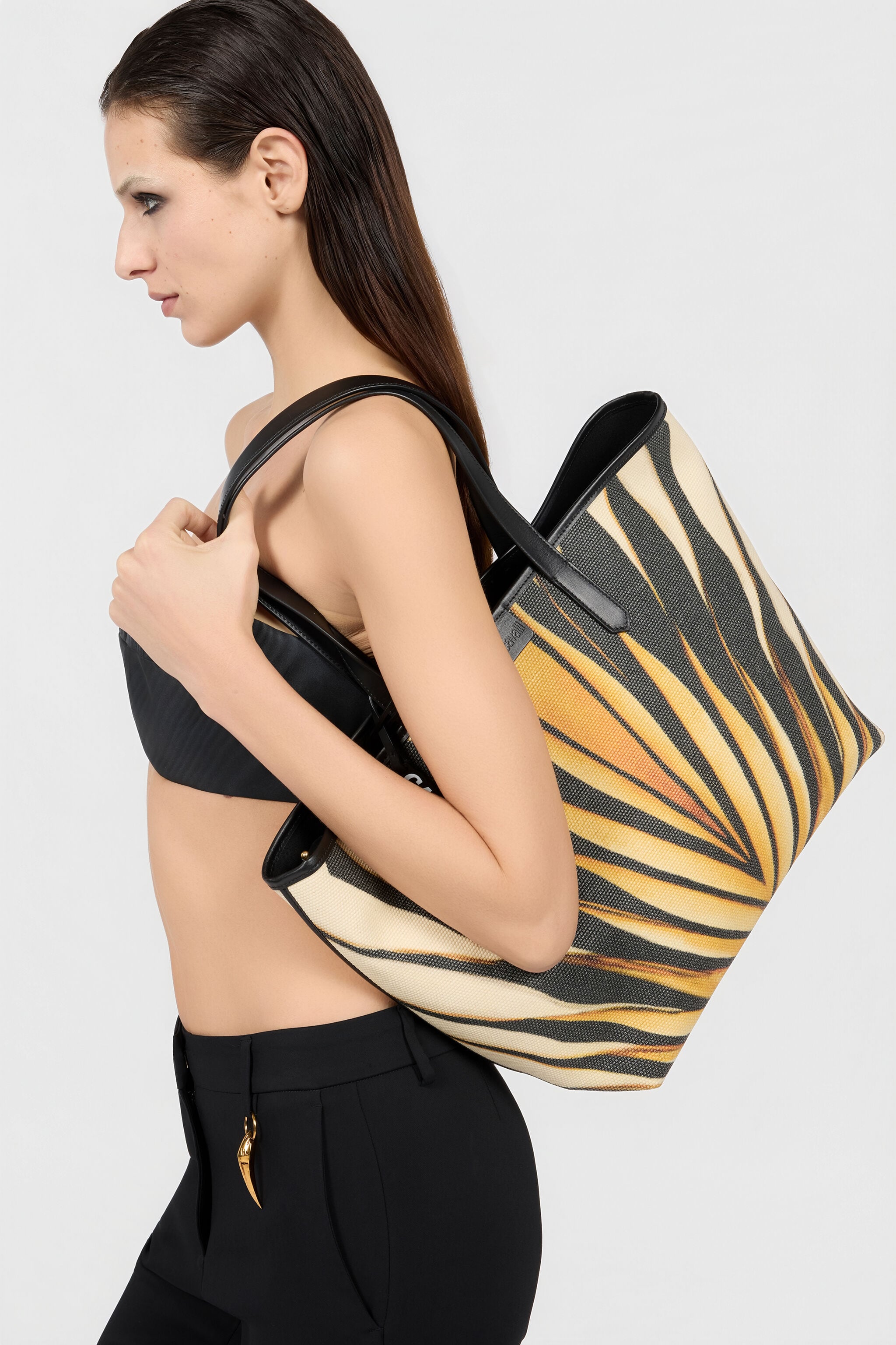 RC Shopper mit Ray Of Gold-Print RC Shopper mit Ray Of Gold-Print ST.ROG/NERO UKB01C-AC567