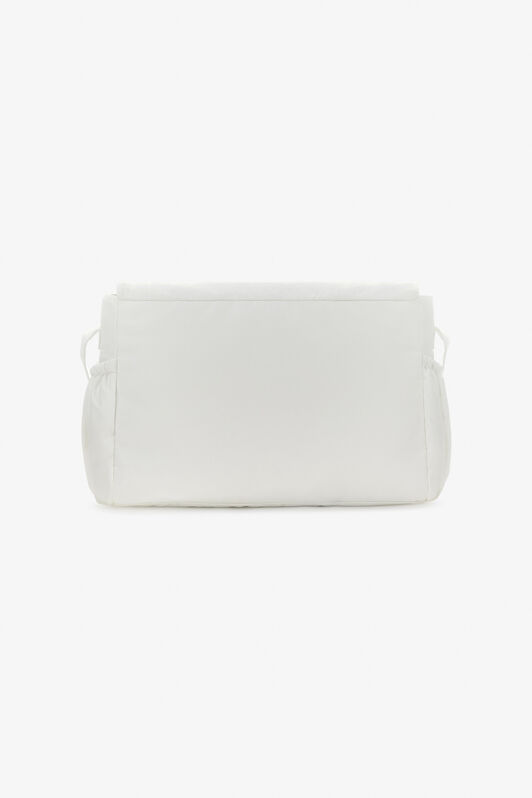JU RC Monogram-Embroidered Changing Bag White TJT824-SB001