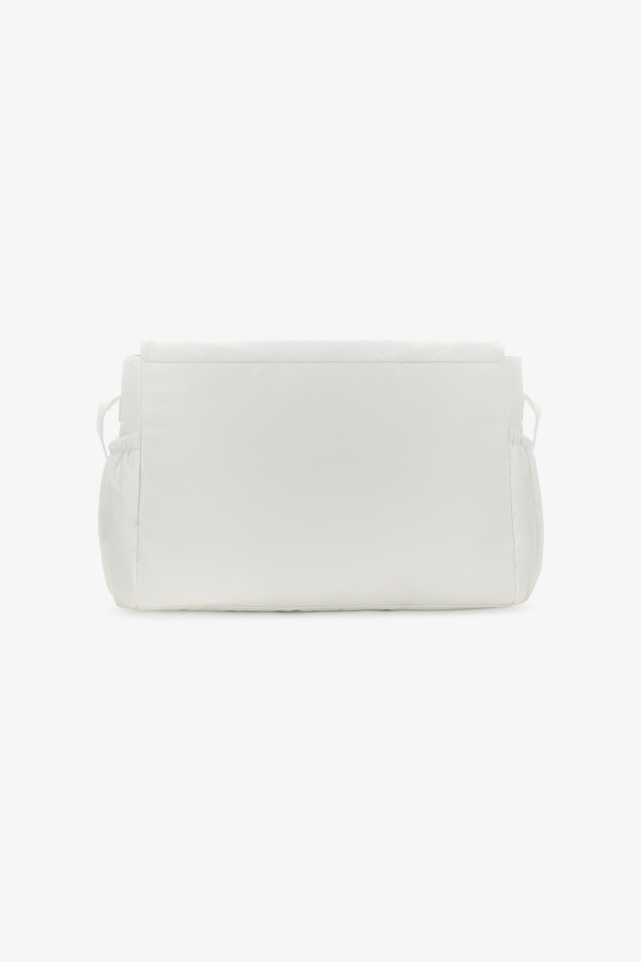 JU RC Monogram-Embroidered Changing Bag White TJT824-SB001