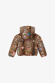 JU Jacke mit Leopardenprint Hellbraun TJT402-5RM00