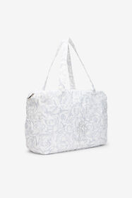 JU Mommy Bag mit Avvento-Print PEARL GREY XJB00K-5RS62
