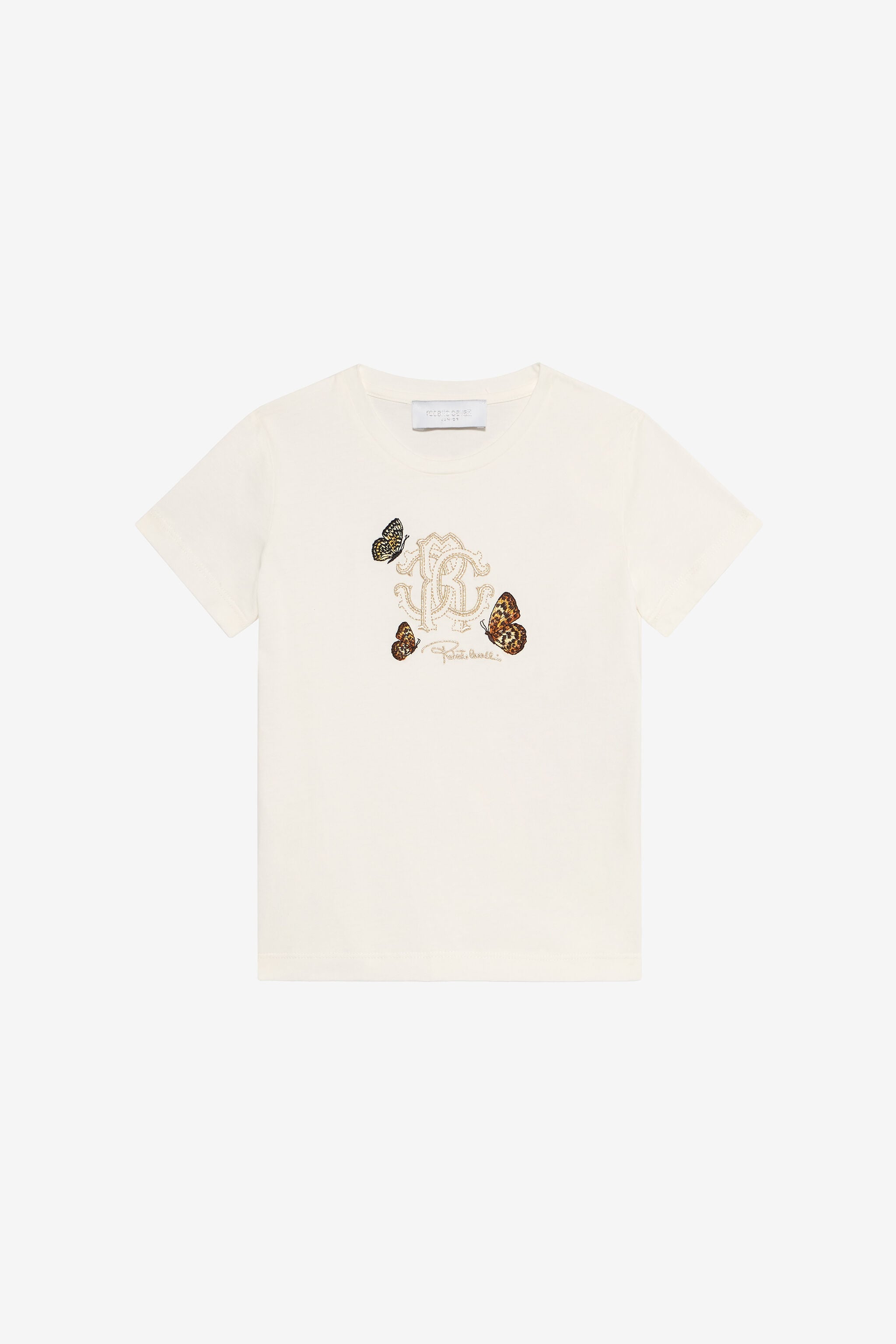 JU T-shirt en coton JU T-shirt en coton MILKY WHITE VJT62M-JD001