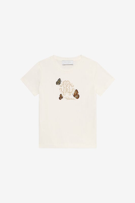 JU T-shirt en coton JU T-shirt en coton MILKY WHITE VJT62M-JD001