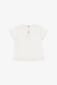 JU T-shirt con logo RC Bianco TJT606-JD001